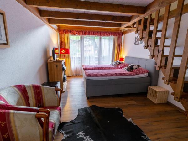 Chalet-Hotel Beau-Site : photo 7 de la chambre suite junior – vue sur montagne