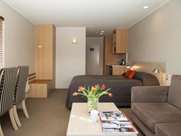 The Moorings Motel and Apartments : photo 4 de la chambre studio lits jumeaux/lit double