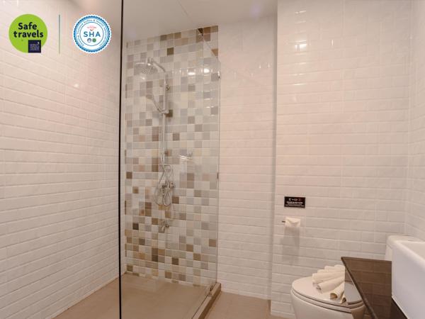 the echo hotel : photo 4 de la chambre hébergement lits jumeaux standard - vue sur ville