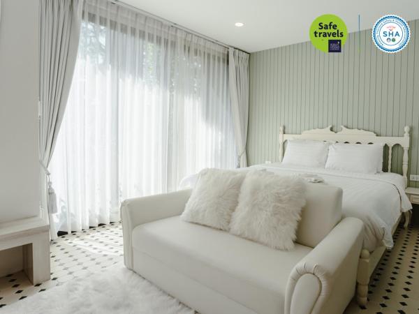 the echo hotel : photo 1 de la chambre hébergement de luxe - vue sur jardin