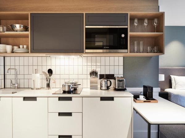 Hyatt House Manchester : photo 5 de la chambre studio queen avec kitchenette