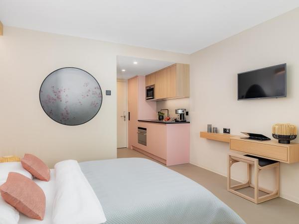 VISIONAPARTMENTS Basel Nauenstrasse - contactless check-in : photo 7 de la chambre studio