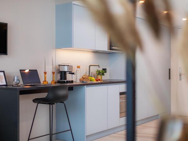 VISIONAPARTMENTS Basel Nauenstrasse - contactless check-in : photo 4 de la chambre studio