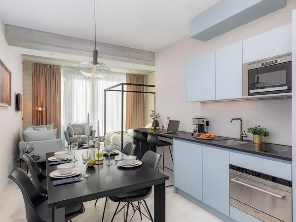 VISIONAPARTMENTS Basel Nauenstrasse - contactless check-in : photo 2 de la chambre appartement