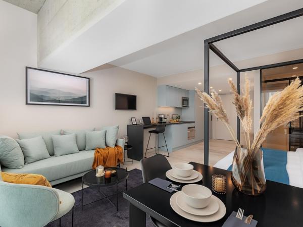 VISIONAPARTMENTS Basel Nauenstrasse - contactless check-in : photo 5 de la chambre studio supérieur