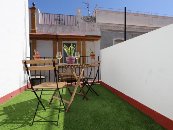 Sweet Sevilla Hostel : photo 9 de la chambre chambre double avec terrasse