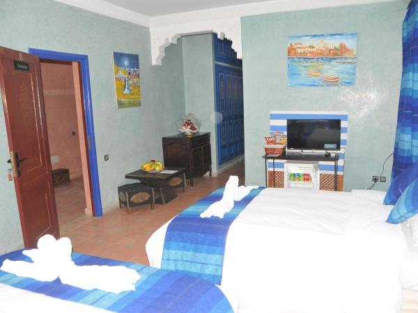 Riad Mhidou : photo 1 de la chambre chambre familiale - vue sur jardin