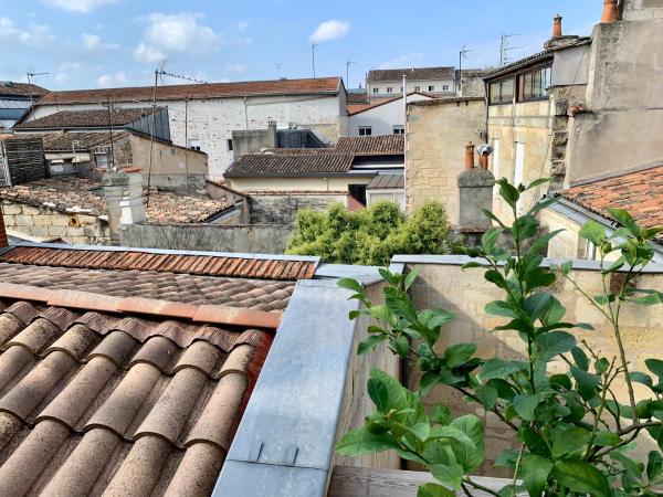 TANG Home-Bordeaux Hyper Centre : photo 7 de la chambre chambre double avec terrasse 1