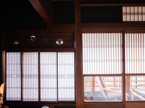 Hostel Ayame : photo 5 de la chambre chambre de style japonais avec salle de bains privative - vue sur jardin - deuxième Étage