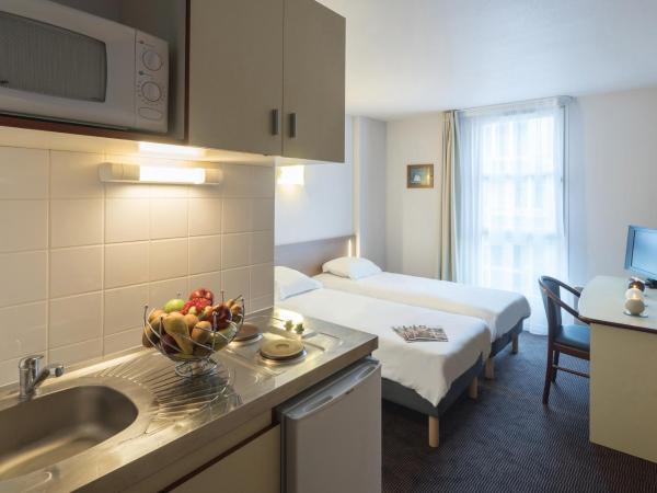 Appart'City Classic Nancy : photo 3 de la chambre studio lits jumeaux (2 adultes)