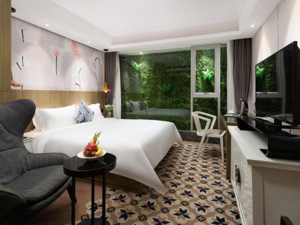 Paco Hotel Gangding Metro Guangzhou-Free Shuttle Bus during Canton Fair : photo 3 de la chambre chambre double supérieure - sans fenêtre