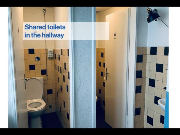 Pop Up Hotel Krone Zürich : photo 10 de la chambre chambre simple Économique avec salle de bains commune