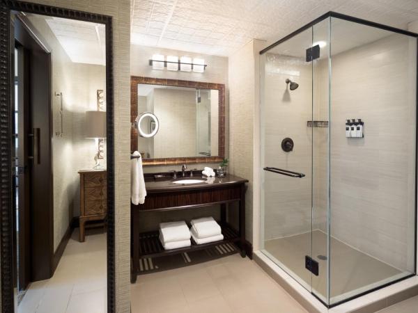 Omni Austin Hotel Downtown : photo 4 de la chambre executive one bedroom suite 1 bed with balcony