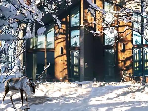 Nova Skyland Hotel : photo 2 de la chambre gîte nordique avec lit double