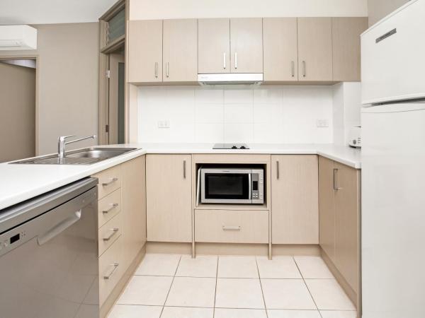 Hume Serviced Apartments : photo 4 de la chambre appartement 2 chambres deluxe (1 lit queen-size et 2 lits simples)