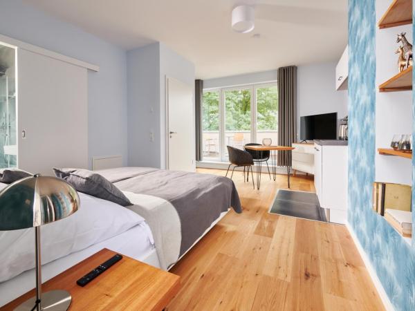 Bei Meyers - Leipzig Neue Messe : photo 1 de la chambre chambre double avec terrasse