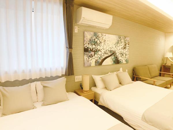 HOTEL CLA-SS HIROSHIMA-TOKAICHI : photo 7 de la chambre chambre quadruple supérieure