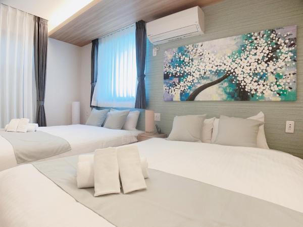 HOTEL CLA-SS HIROSHIMA-TOKAICHI : photo 2 de la chambre chambre quadruple supérieure