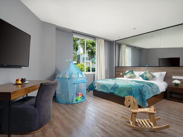 有集城市客栈锦绣中华店Unijoy Cityinn Splendid China Shenzhen : photo 2 de la chambre chambre lit king-size deluxe