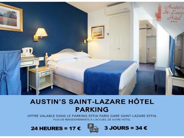 Austin's Saint Lazare Hotel : photo 1 de la chambre chambre double