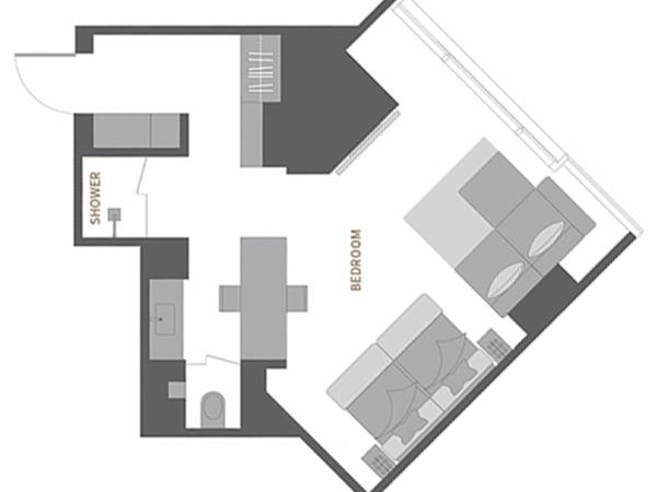 The Classic 500 Pentaz Executive Residence : photo 6 de la chambre chambre double deluxe