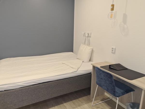 Hotell Fyrislund : photo 6 de la chambre economy double room with shared bathroom (no window - 140 cm bed)