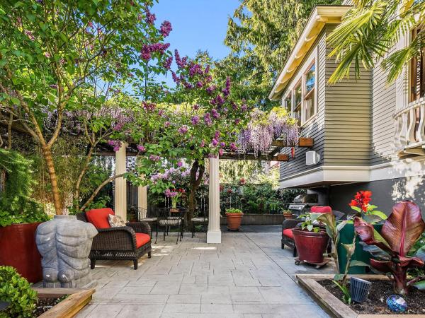 Seattle Gaslight Inn : photo 10 de la chambre queen room 308 - shared bathroom