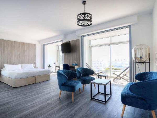 Best Western Hôtel Le Bellevue Quiberon : photo 1 de la chambre chambre lit queen-size deluxe