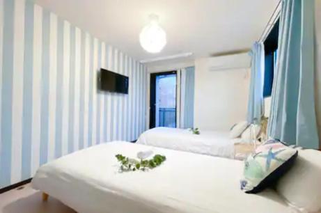 japan house sky tree : photo 6 de la chambre chambre lits jumeaux avec balcon