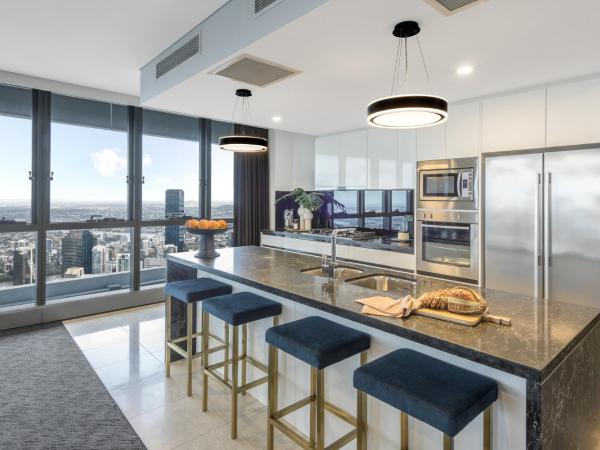 Meriton Suites Herschel Street, Brisbane : photo 6 de la chambre penthouse 3 chambres - vue sur espaces verts