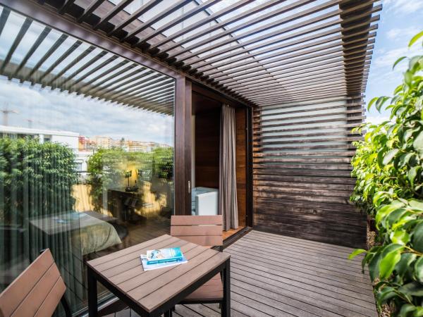 Hotel Britania Art Deco - Lisbon Heritage Collection - Avenida : photo 6 de la chambre chambre double avec terrasse