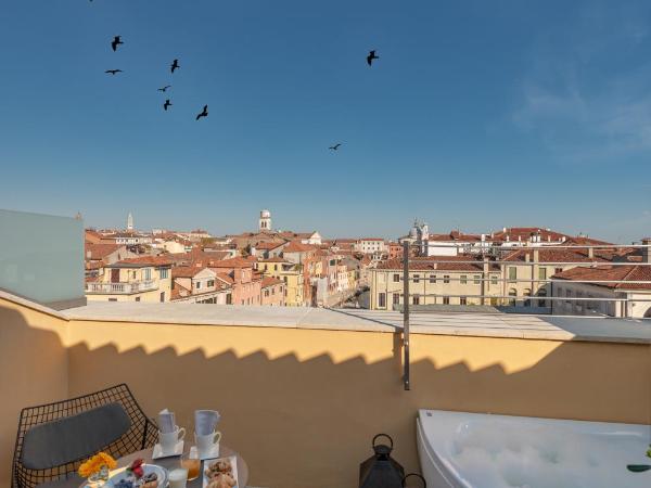 Palazzo Veneziano - Venice Collection : photo 1 de la chambre hébergement double panoramique avec jacuzzi extérieur