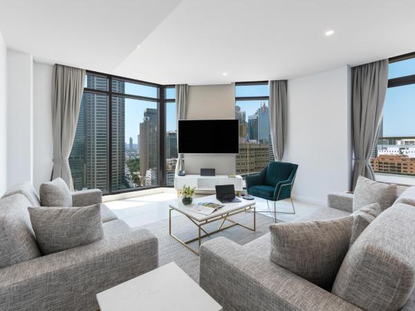 Meriton Suites Sussex Street, Sydney : photo 2 de la chambre suite 3 chambres ville
