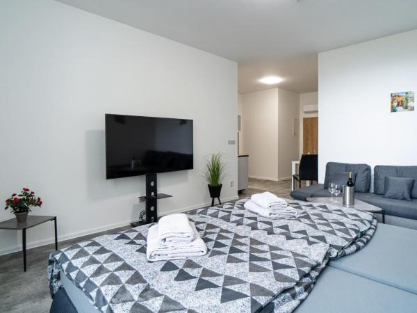 Apartmány Venuše : photo 1 de la chambre suite deluxe avec lit king-size