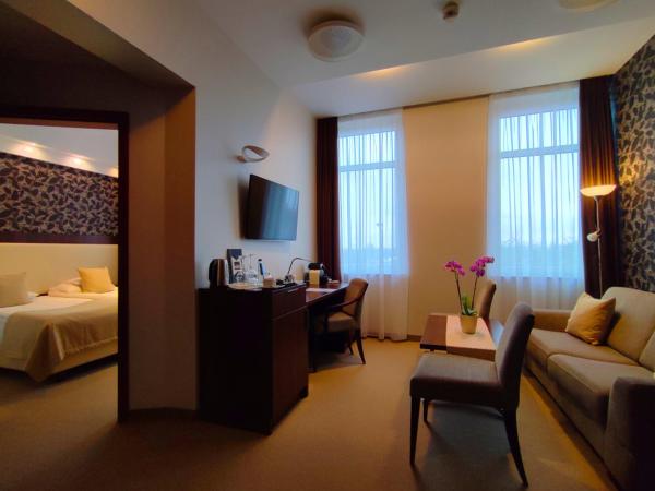 Hotel Zamek Centrum : photo 3 de la chambre chambre deluxe double ou lits jumeaux