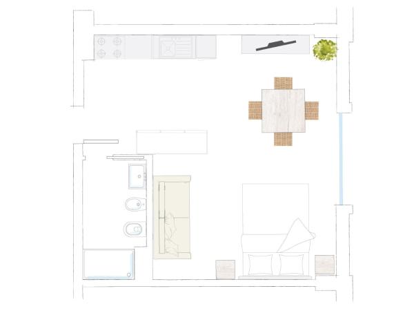 Adriano Residence : photo 6 de la chambre studio (2 adultes)