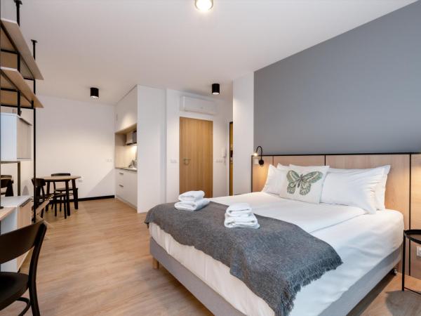 Hotel Tulip Residences Warsaw Targowa : photo 2 de la chambre studio lit queen-size