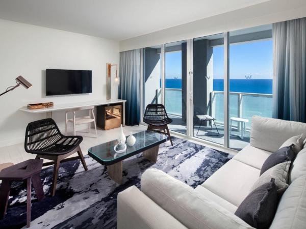 W Fort Lauderdale : photo 5 de la chambre fantastic suite, 1 bedroom suite, 1 queen, oceanfront, balcony