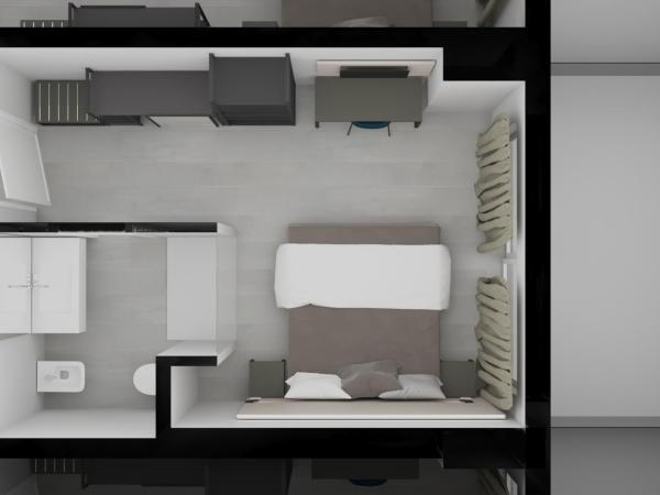 HOTEL VENICE BEACH HVB 34 Lifestyle 4 Superior : photo 2 de la chambre suite familiale deluxe