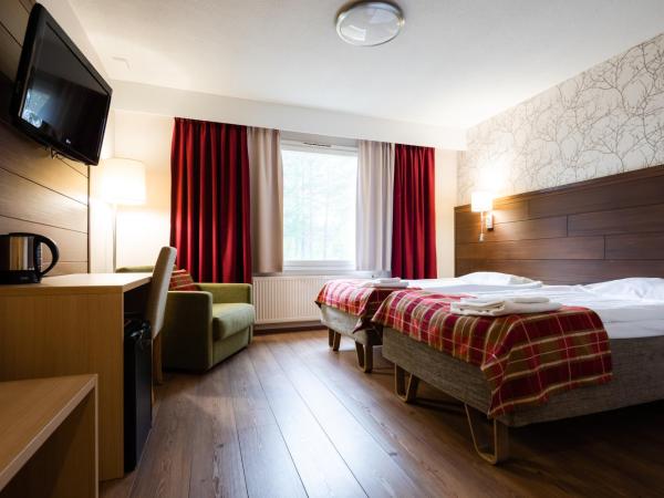Lapland Hotels Sirkantähti : photo 2 de la chambre chambre lits jumeaux avec sauna
