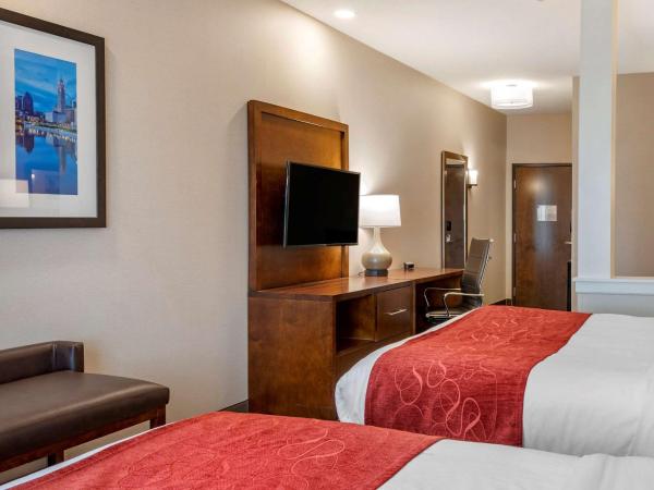 Comfort Suites Columbus Airport : photo 4 de la chambre chambre 2 lits queen-size - non-fumeurs