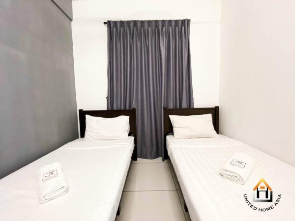 1 Tebrau Residences By JK Home : photo 9 de la chambre appartement 3 chambres