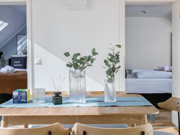 limehome Hannover Bleichenstraße - Digital Access : photo 6 de la chambre two-bedroom penthouse suite xxl with sofa bed & rooftop terrace