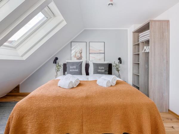 limehome Hannover Bleichenstraße - Digital Access : photo 1 de la chambre two-bedroom penthouse suite xxl with sofa bed & rooftop terrace