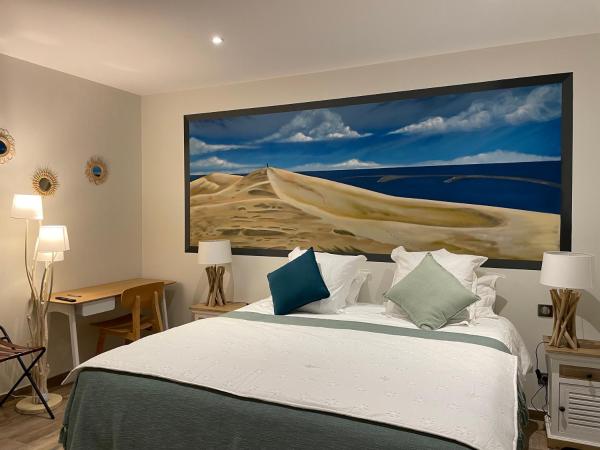 VILLA MADY : photo 2 de la chambre chambre double - vue sur jardin