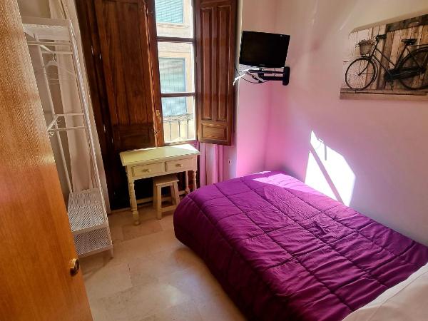 Hostal El Olivo : photo 2 de la chambre chambre simple avec salle de bains privative