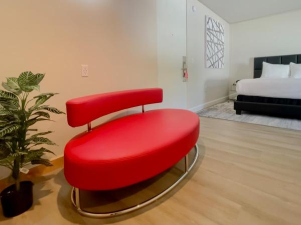 Park Plaza Lodge : photo 2 de la chambre hébergement lit queen-size deluxe