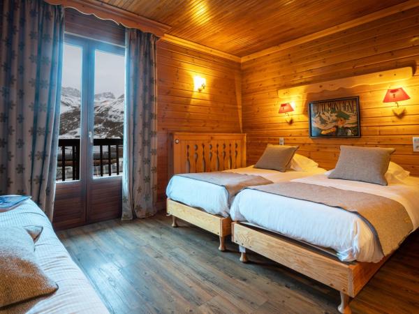 Hôtel L'Arbina : photo 1 de la chambre chambre triple - vue sur montagne