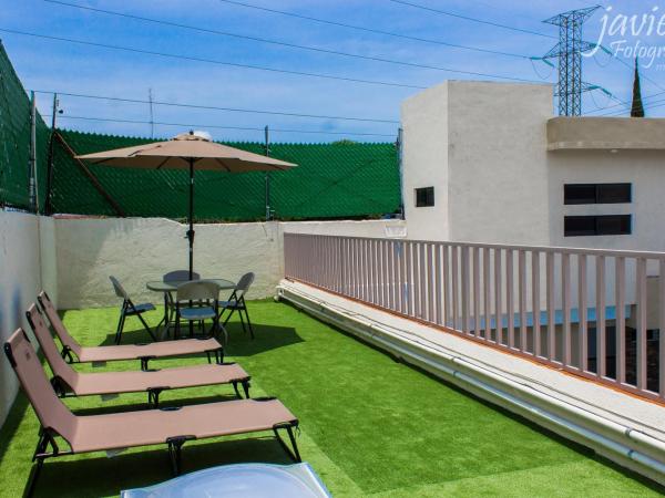 LOFTS en Cuernavaca con alberca climatizada : photo 10 de la chambre appartement avec terrasse