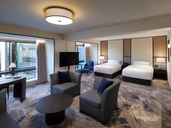 Grand InterContinental Seoul Parnas, an IHG Hotel : photo 3 de la chambre suite junior avec 2 lits simples - accès au salon club